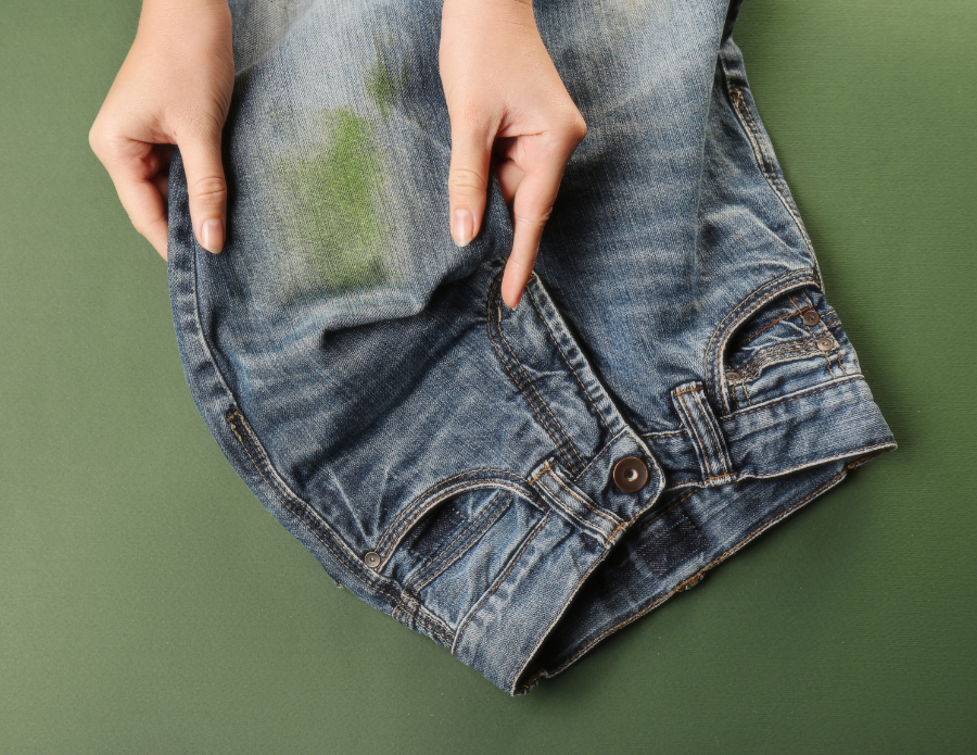 How to get Grass Stains out of Jeans