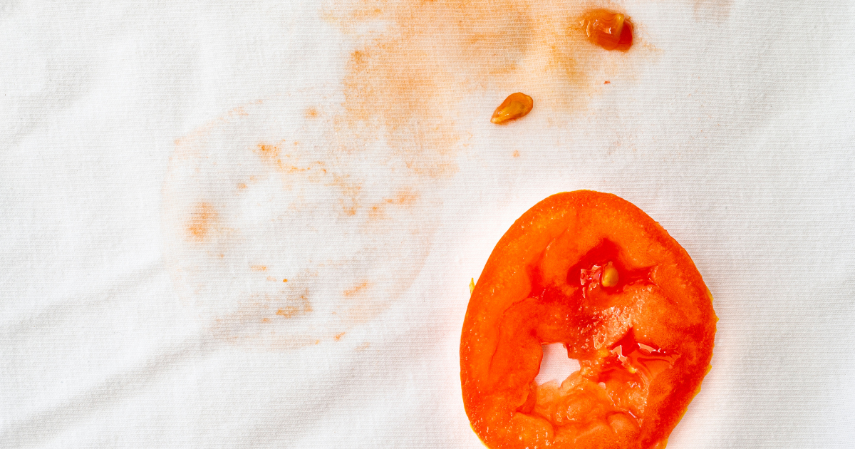How to get Tomato Sauce out of Clothes