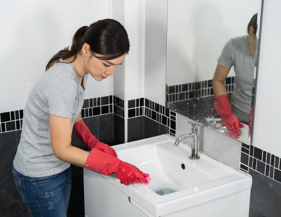 How to Clean a Bathroom Sink Drain that Smells