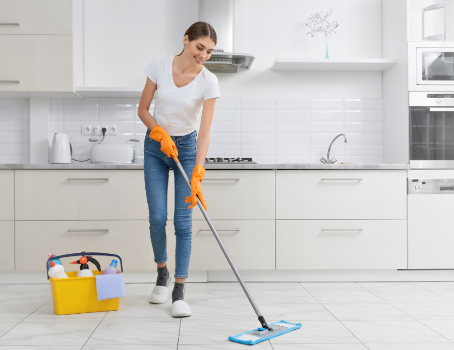 How to get rid of sticky floors after mopping