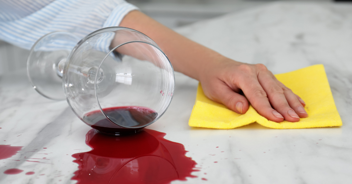 How To Remove Red Wine Stains From Marble