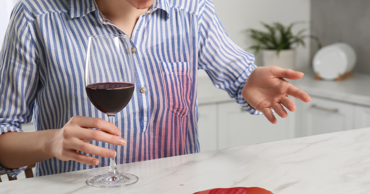 How to Remove Red Wine Stains from Cotton