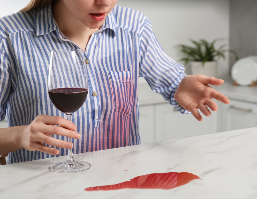 How to Remove Red Wine Stains from Cotton