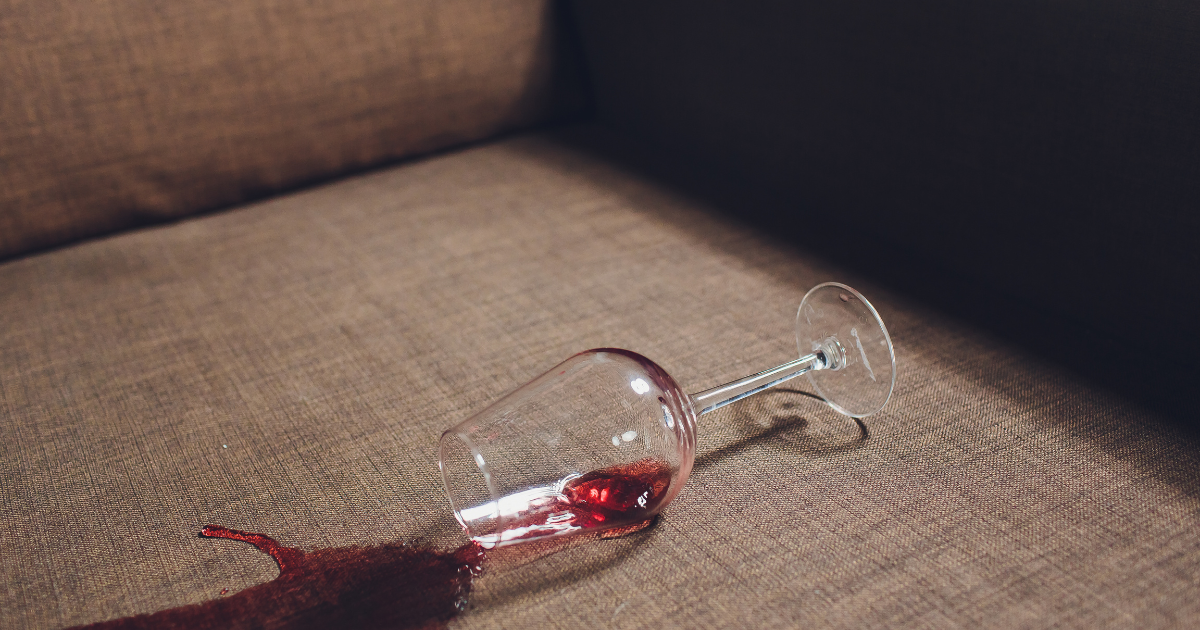 How To Remove Red Wine Stains From Sofa
